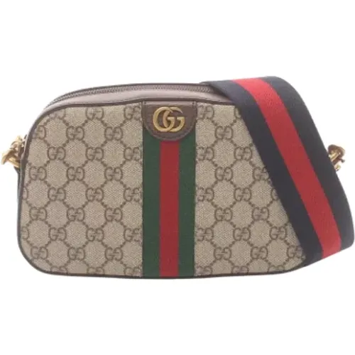 Pre-owned Cross Body Bags, male, , Size: ONE SIZE Pre-owned Canvas gucci-bags - Gucci Vintage - Modalova