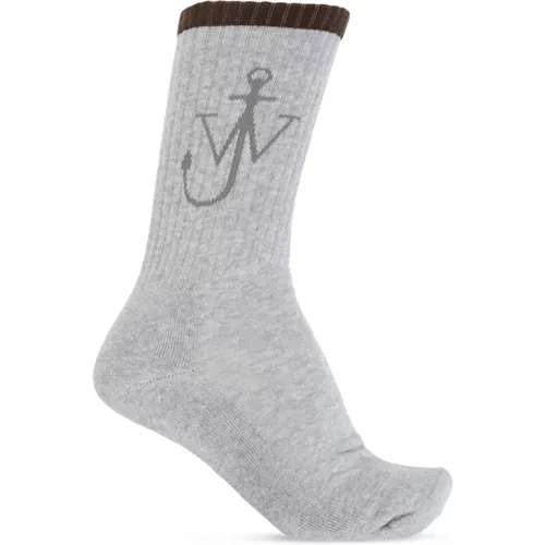 Socks, male, , Size: M/L Socks with logo - JW Anderson - Modalova