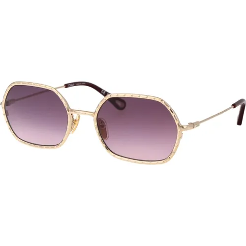 Stylish Sunglasses with Model Ch0231S , female, Sizes: 56 MM - Chloé - Modalova