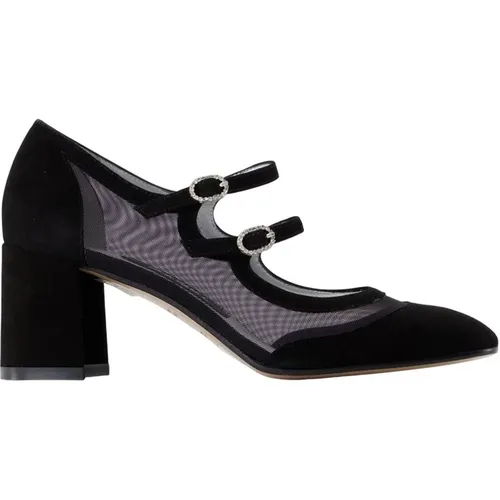 Pumps, female, , Size: 9 US Leather Pumps - Alicenight - Carel - Modalova