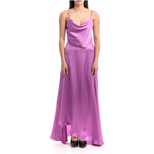 Elegantes Langes Kleid , Damen, Größe: XS - Simona Corsellini - Modalova