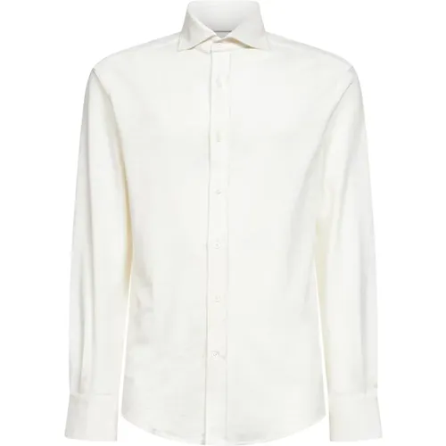 Formal Shirts, male, , Size: S Jersey Shirt - BRUNELLO CUCINELLI - Modalova