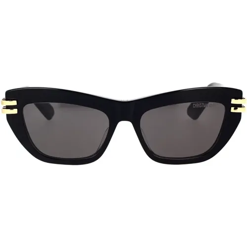 Butterfly Sunglasses with Gold Metal Detail , unisex, Sizes: 52 MM - Dior - Modalova