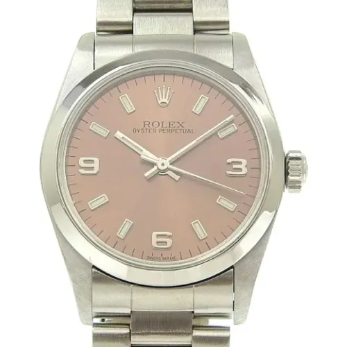 Pre-owned Stainless Steel watches , female, Sizes: ONE SIZE - Rolex Vintage - Modalova