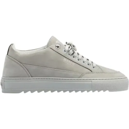 Sneakers, male, , Size: 8 US Tia Sneakers Grey Essential - Mason Garments - Modalova