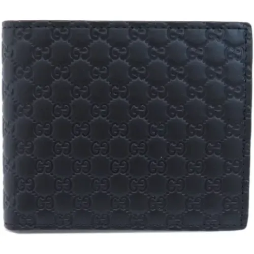 Pre-owned Wallets, female, , Size: ONE SIZE Pre-owned Leather wallets - Gucci Vintage - Modalova