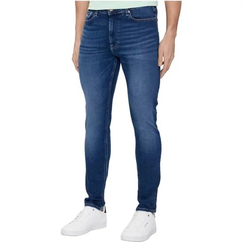 Skinny Jeans Spring/Summer Collection , male, Sizes: W34 L30, W38 L30 - Tommy Jeans - Modalova