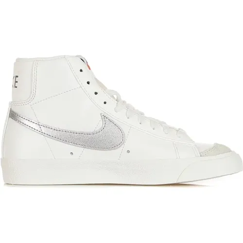 Sneakers, male, , Size: 3 US Vintage High Top Women's Sneakers - Nike - Modalova