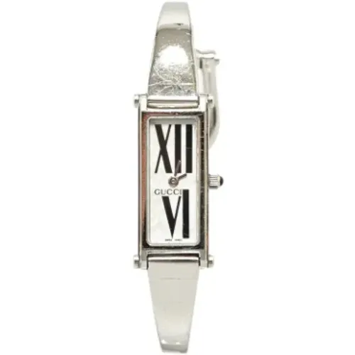 Pre-owned Watches, female, , Size: ONE SIZE Pre-owned Stainless Steel watches - Gucci Vintage - Modalova