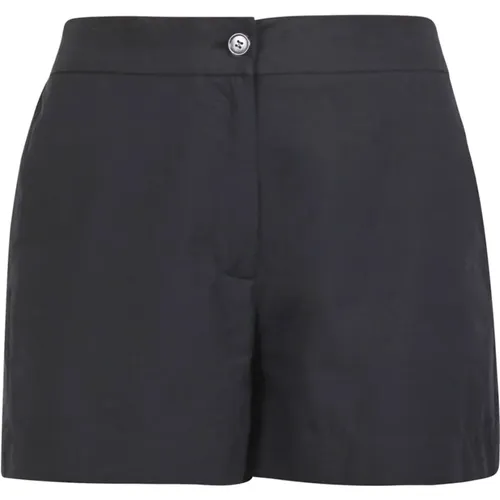Cotton Shorts with Elastic Waist , female, Sizes: XS, 2XS, S - Ottod'Ame - Modalova
