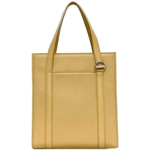 Pre-owned Tote Bags, female, , Size: ONE SIZE Pre-owned Leather handbags - Cartier Vintage - Modalova