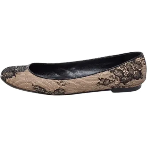 Pre-owned Flats, female, , Size: 7 US Pre-owned Leather flats - Giuseppe Zanotti Pre-owned - Modalova