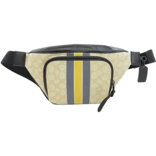 Pre-owned Belt Bags, female, , Size: ONE SIZE Pre-owned Canvas crossbody-bags - Coach Pre-owned - Modalova