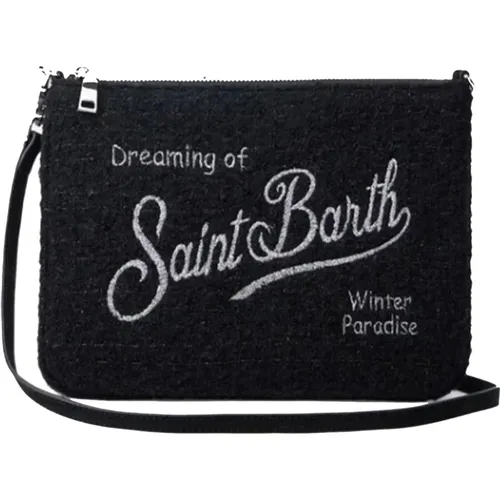 Parisienne W Chain Strap Clutch Bag , female, Sizes: ONE SIZE - MC2 Saint Barth - Modalova