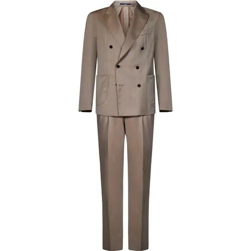 Men's Clothing Suits Ss24 , male, Sizes: L, M - Drumohr - Modalova