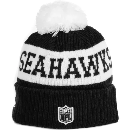 Beanies, male, , Size: ONE SIZE NFL Sport Knit Pom Pom Hat - new era - Modalova