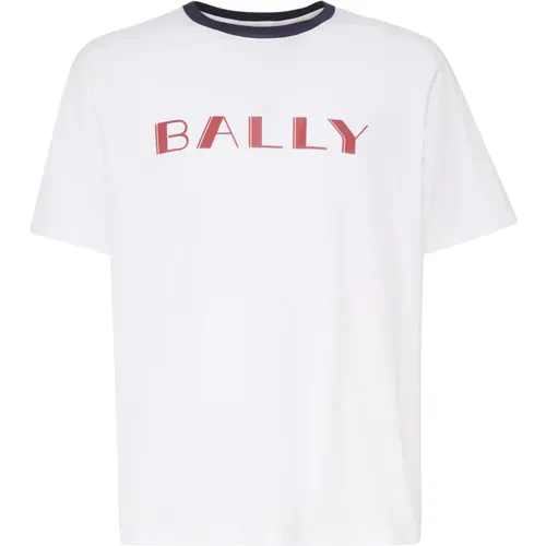 T-Shirts, male, , Size: M T-Shirt and Polo Collection - Bally - Modalova