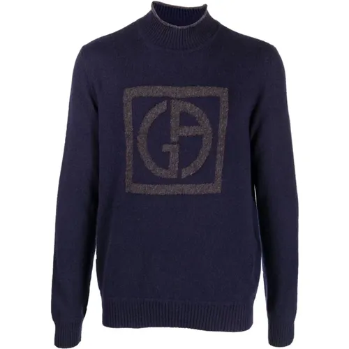 Sweater , male, Sizes: 3XL - Giorgio Armani - Modalova