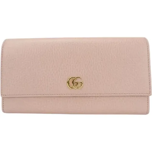 Pre-owned Wallets, female, , Size: ONE SIZE Pre-owned Leather wallets - Gucci Vintage - Modalova