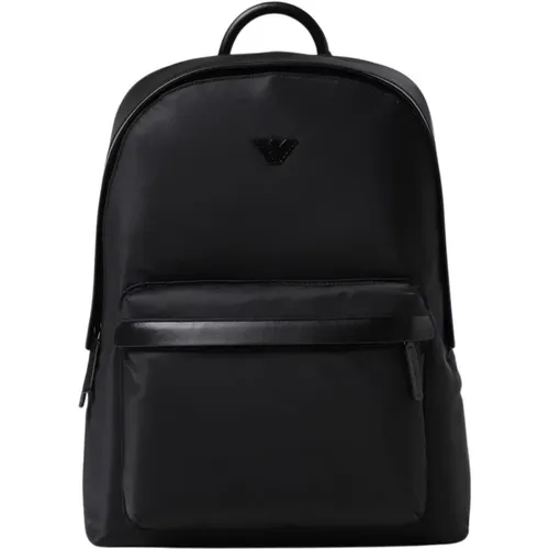 Backpacks, male, , Size: ONE SIZE Versatile Modern Backpack - Emporio Armani - Modalova