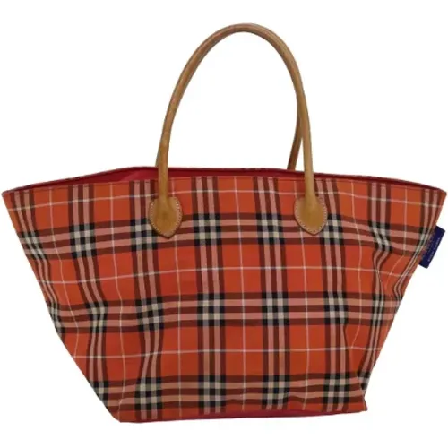 Pre-owned Tote Bags, female, , Size: ONE SIZE Pre-owned Nylon totes - Burberry Vintage - Modalova