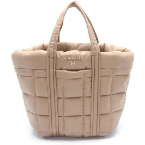 Pre-owned Tote Bags, female, , Size: ONE SIZE Pre-owned Canvas handbags - Michael Kors Pre-owned - Modalova