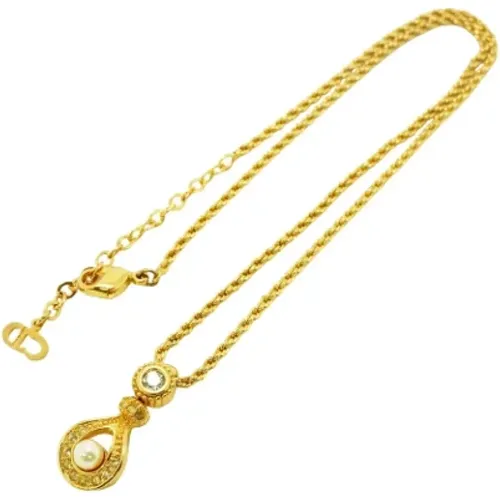 Pre-owned Jewellery, female, , Size: ONE SIZE Pre-owned Metal dior-jewelry - Dior Vintage - Modalova