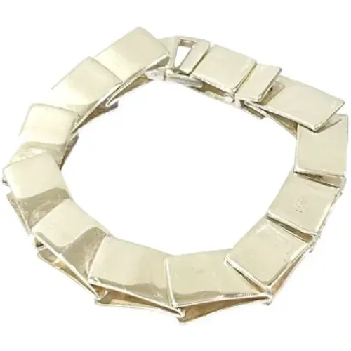 Pre-owned Jewellery, female, , Size: ONE SIZE Pre-owned Silver bracelets - Gucci Vintage - Modalova