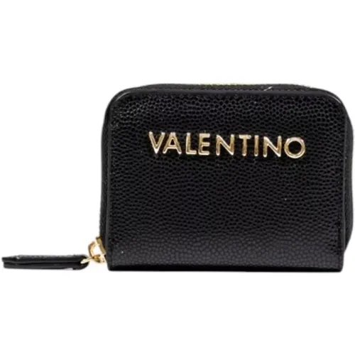Wallets & Cardholders, female, , Size: ONE SIZE Stylish Zip Wallet with Compartments - Valentino - Modalova
