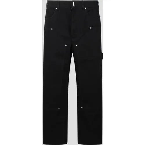 Work Pant , male, Sizes: W34, W33 - Givenchy - Modalova