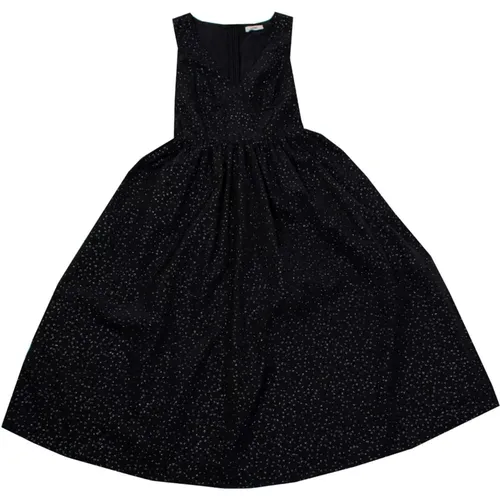 Long Embellished Dress Princess Style , Damen, Größe: XS - Lardini - Modalova