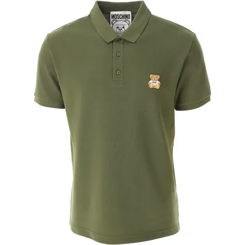 Polo Shirts, male, , Size: 3XL Teddy Polo Shirt - Moschino - Modalova