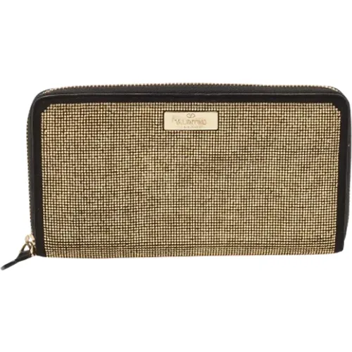 Pre-owned Canvas wallets , female, Sizes: ONE SIZE - Valentino Vintage - Modalova