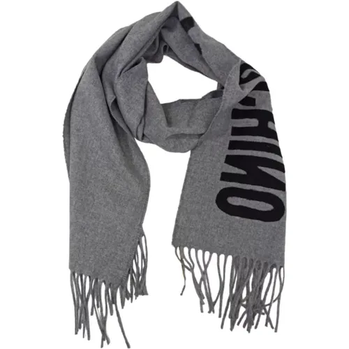 Winter Scarf , male, Sizes: ONE SIZE - Moschino - Modalova