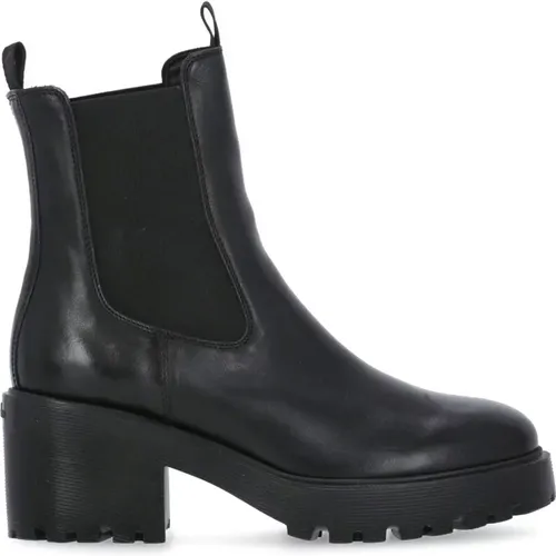 Leather Boots for Women , female, Sizes: 3 1/2 UK, 3 UK - Hogan - Modalova