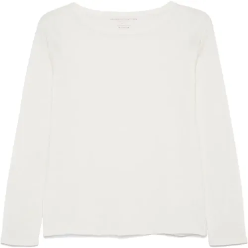 Cashmere Knitwear with Boat Neck , female, Sizes: L - majestic filatures - Modalova