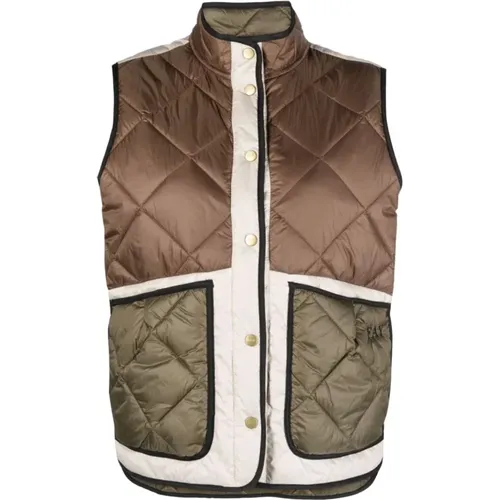 Quilted Sleeveless Jacket , female, Sizes: XS, L - Fay - Modalova