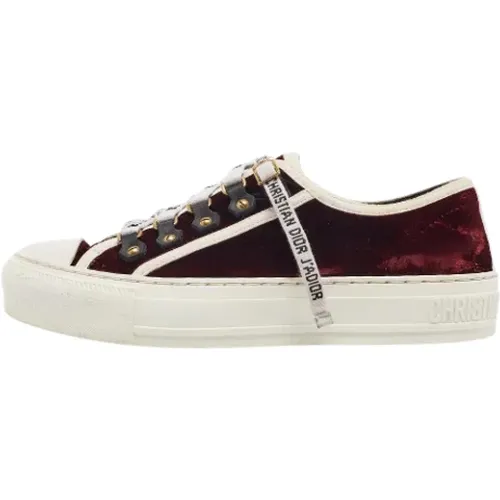 Pre-owned Samt sneakers - Dior Vintage - Modalova