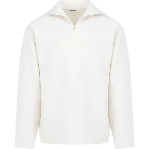 Wool Pullover Sweater , male, Sizes: 2XL, L, XL - Auralee - Modalova