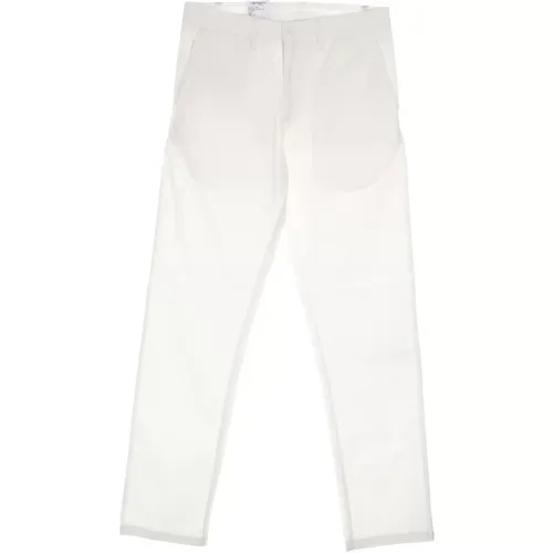 Chinos, male, , Size: W33 L32 Natural Cotton Chino Trousers - Carhartt WIP - Modalova