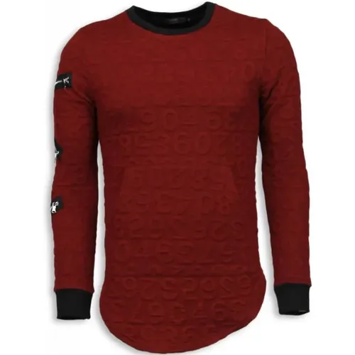 D Numbered Pocket Long Fit - Men Sweaters - T-7633R , male, Sizes: L, M, S - True Rise - Modalova