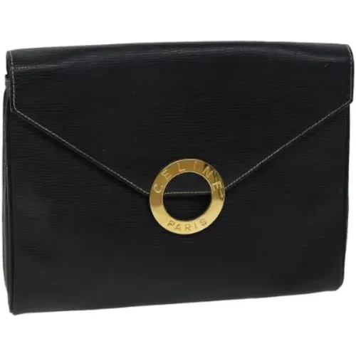 Pre-owned Clutches, female, , Size: ONE SIZE Pre-owned Leather celine-bags - Celine Vintage - Modalova