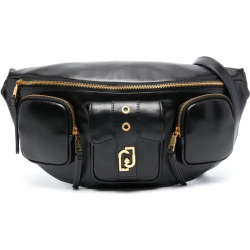 Faux Leather Waist Bag , female, Sizes: ONE SIZE - Liu Jo - Modalova