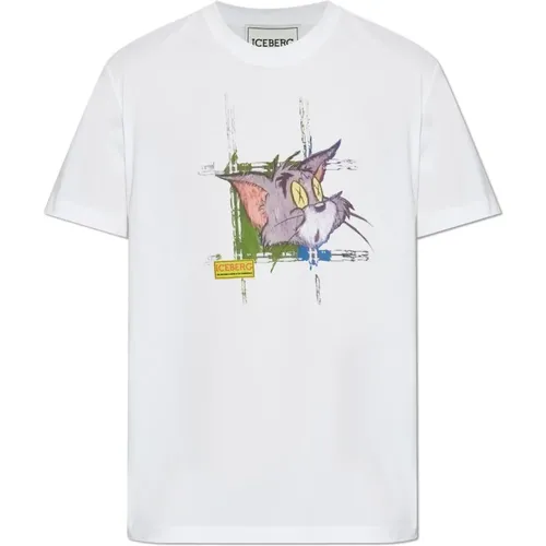 T-Shirts, male, , Size: S x Looney Tunes - Iceberg - Modalova