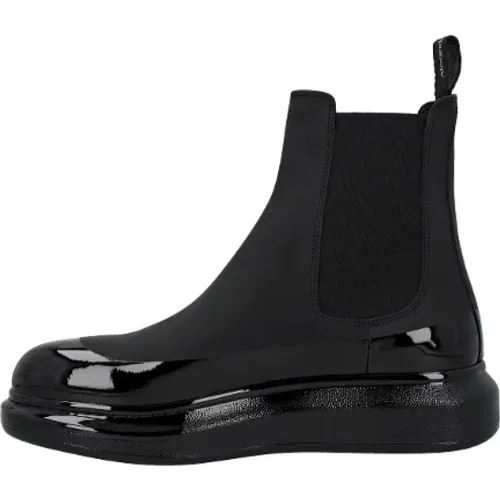 Chelsea Boots, male, , Size: 8 US Leather boots - alexander mcqueen - Modalova