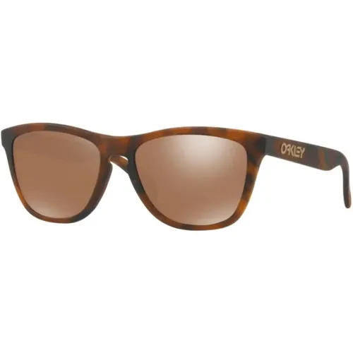 Sonnenbrille,Sportliche Sonnenbrille mit leichtem Rahmen und polarisierten Gläsern - Oakley - Modalova
