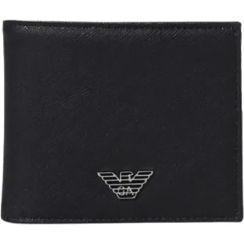 Wallets & Cardholders, male, , Size: ONE SIZE Card Holder Wallet - Emporio Armani - Modalova