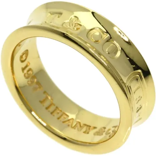 Pre-owned Gold rings , female, Sizes: ONE SIZE - Tiffany & Co. Pre-owned - Modalova