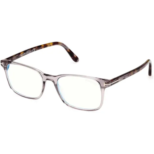 Blau Block Brillengestell , unisex, Größe: 51 MM - Tom Ford - Modalova