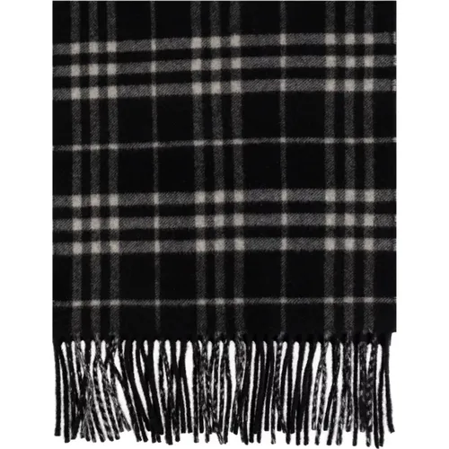 Winter Scarves, unisex, , Size: ONE SIZE Cashmere scarf - Burberry - Modalova